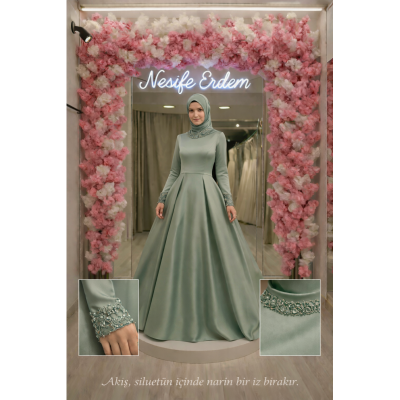 Prenses Tesettür Nişanlık: Fotoğrafta Nasıl Görünür, Silüette Nasıl Hissedilir?