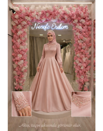 Şampanya Pembe Prenses Nişanlık