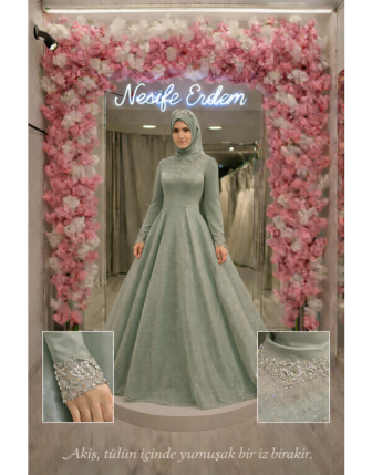 Adaçayı Tül Prenses Silüet