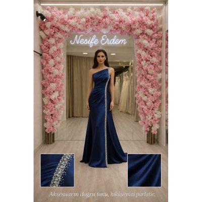 Gece Mavisi Balık Abiye: Aksesuarın Işığında Sessiz Bir İhtişam