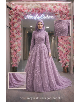 Lila İlmek Helen Abiye