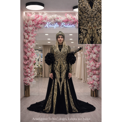 Tesettürlü Kuyruklu Kaftan Fotoğrafta Nasıl Görünür? Sessiz İhtişamın Modern Yorumu