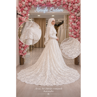 Altıparmak’ta Tesettür Couture Gelinlikte Kendi Tarzını Bulmak