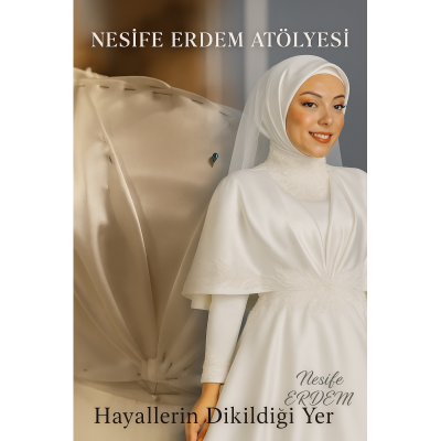 Tesettür ve Tasarımın Buluştuğu Nesife Erdem 2026 Gelinlik Koleksiyonu