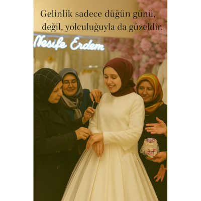 Defile Kulisinden Zarafete: 2026 Nesife Erdem Gelinlik Tasarımı